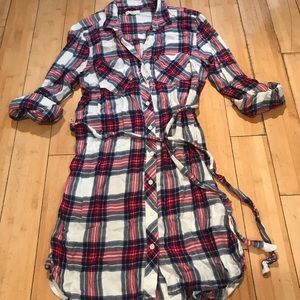 Flannel dress